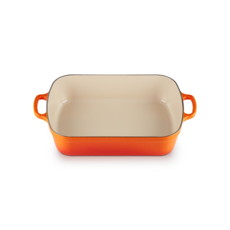 Le Creuset ® Signature 5.25-Qt. Flame Enameled Cast Iron Roaster - Image 1