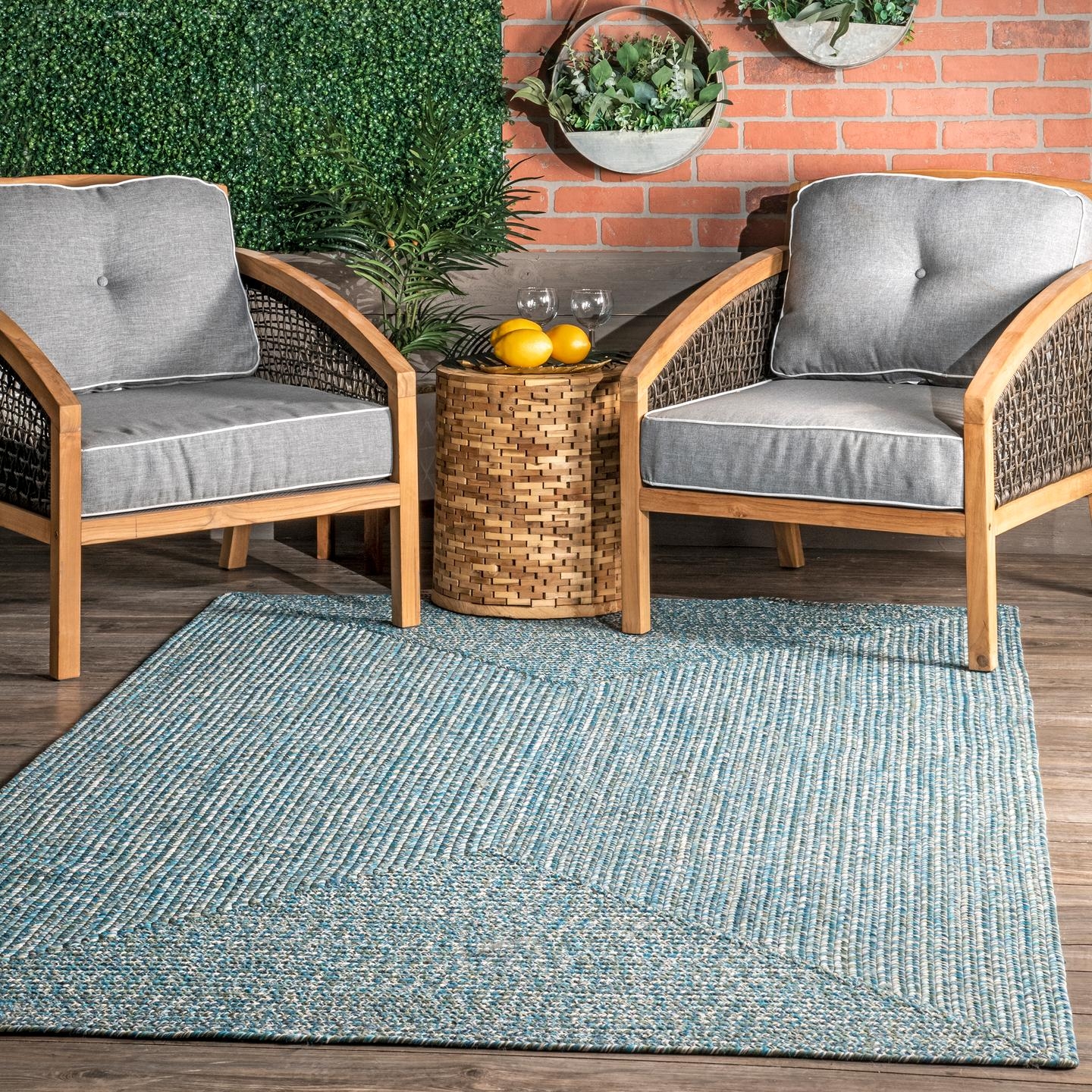 Braided Lefebvre Indoor/Outdoor Area Rug - Image 0