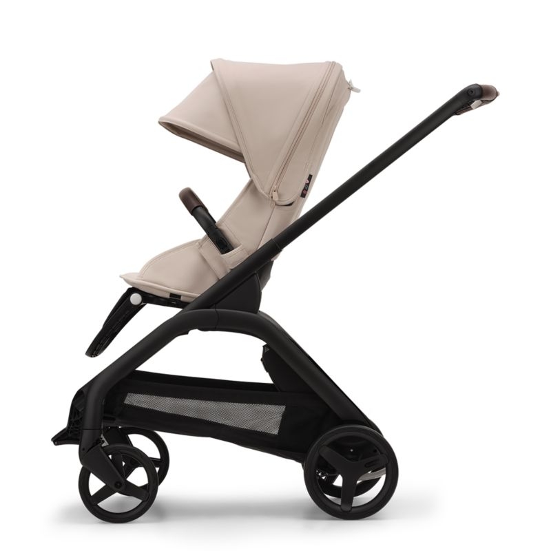 Bugaboo Dragonfly Seat Complete Desert Taupe with Black Frame Baby Stroller - Image 3