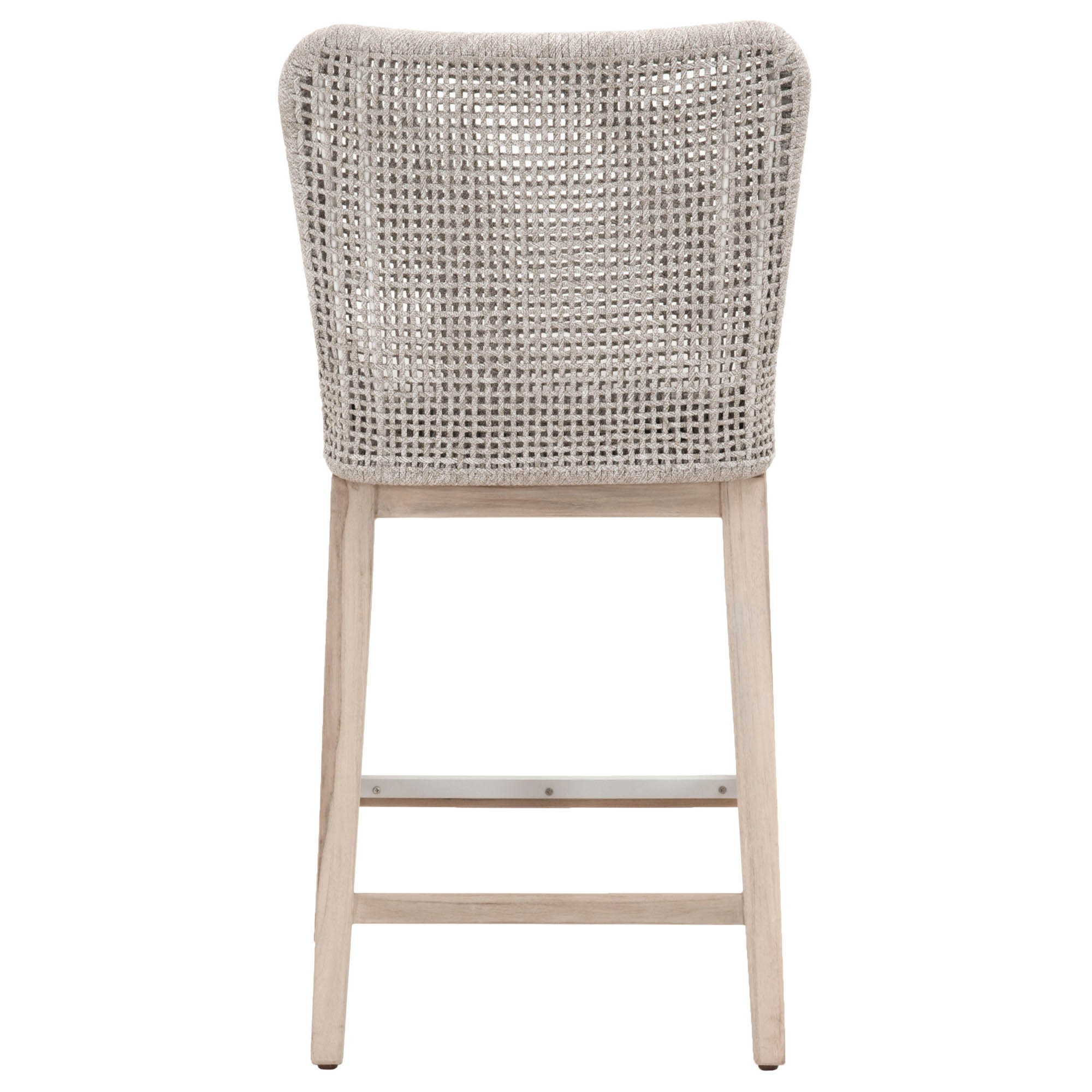Winnetka Indoor/Outdoor Counter Stool, White Taupe - Image 4