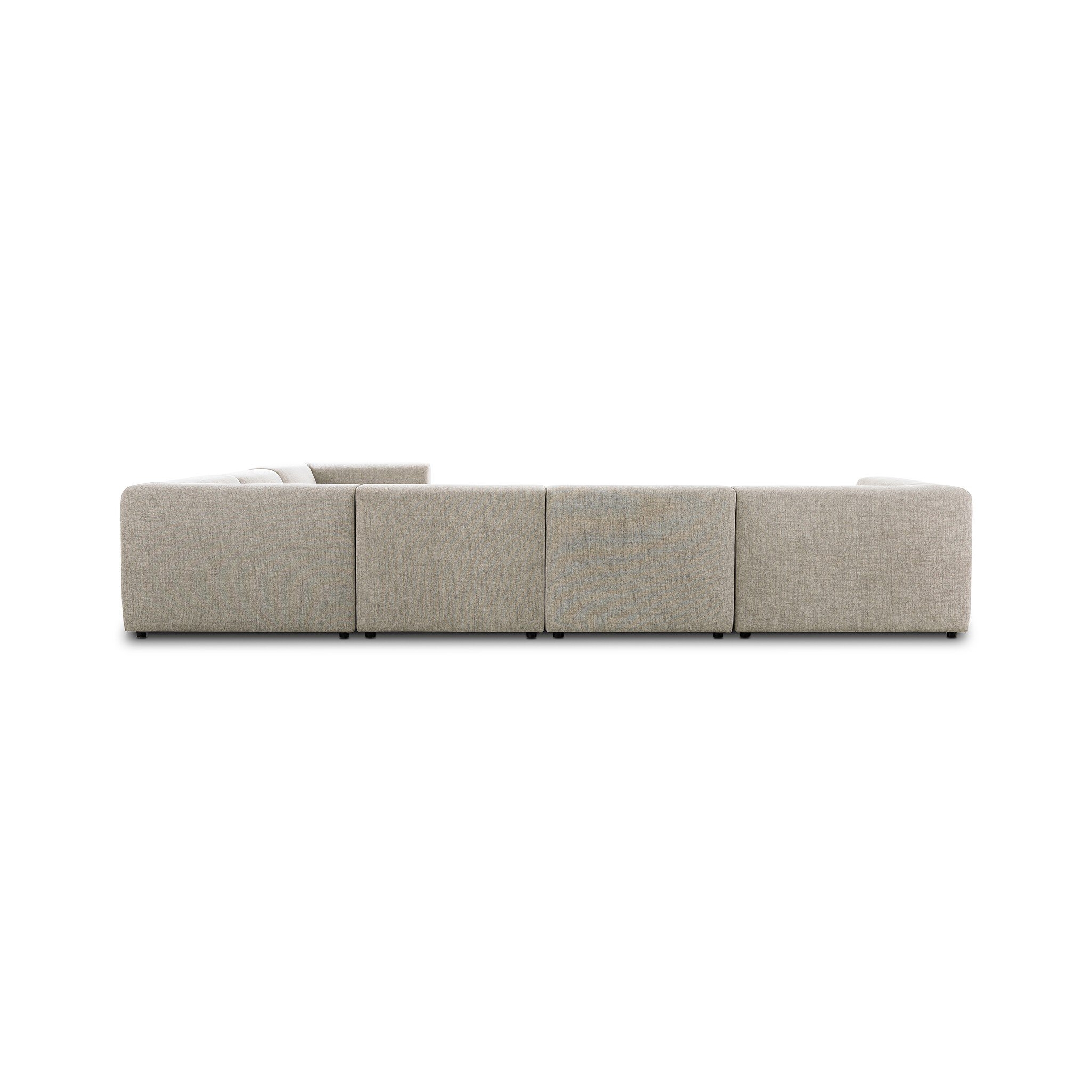 Lawndale 6 Piece Sectional - Napa Sandstone - Image 4