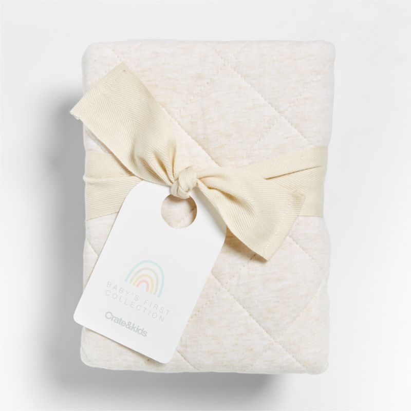 Baby's First Natural Organic Jersey Baby Changing Pad Cover - Image 1