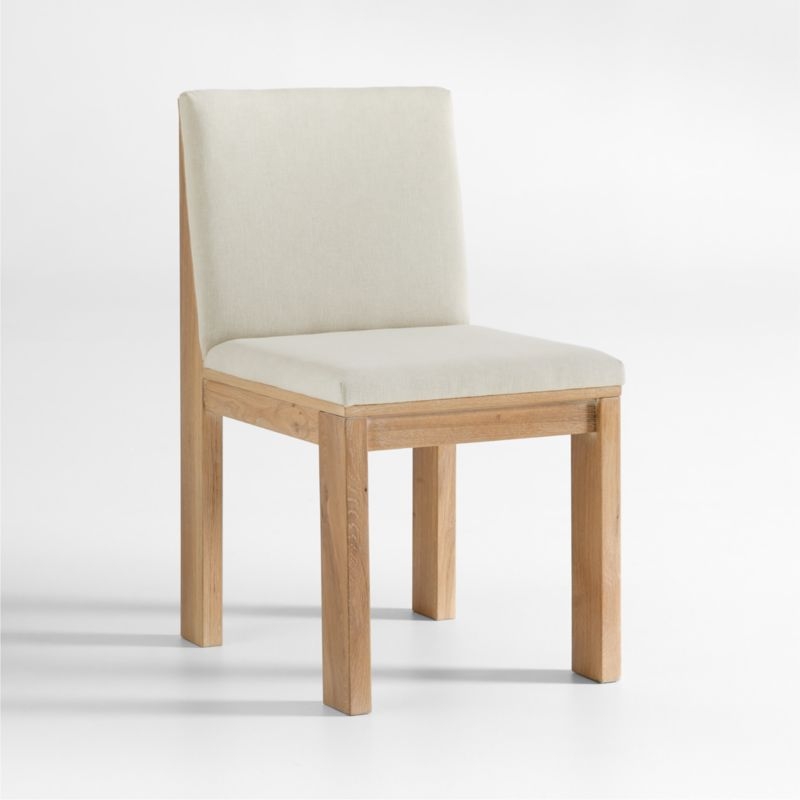 Terra Natural White Oak Solid Wood Dining Chair - Image 2