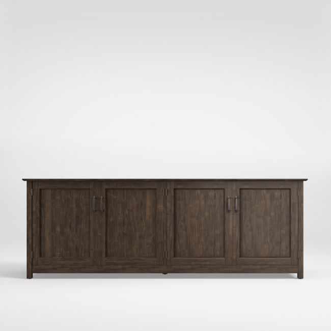 Ainsworth Charcoal Cherry 85" Media Console - Image 0