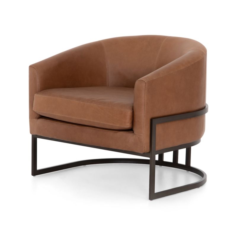 Ambrosia Leather Chair - Image 1