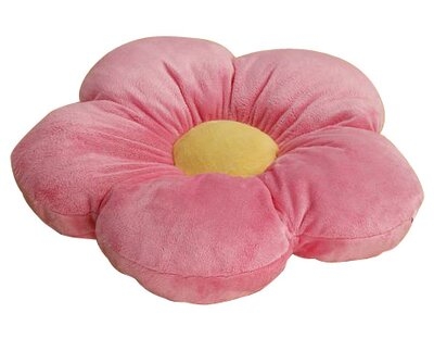 Alpin Daisy Floral Round Floor Pillow - Image 0