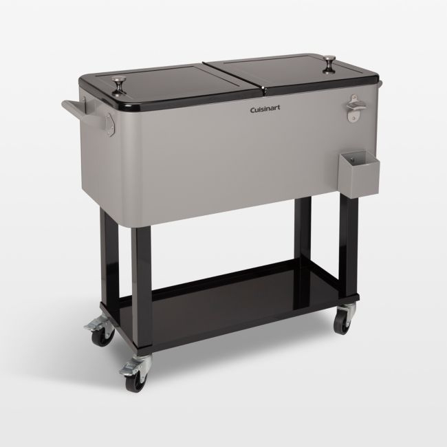 Cuisinart® 80 Qt. Grey Outdoor Cooler Cart - Image 0