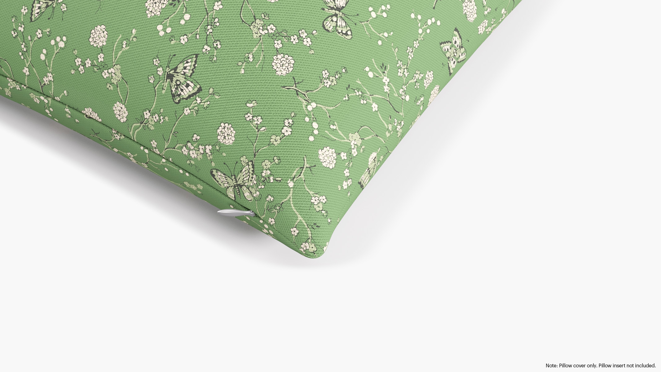 Throw Pillow Cover 20", Kelly Mariposa, 20" x 20" - Image 1