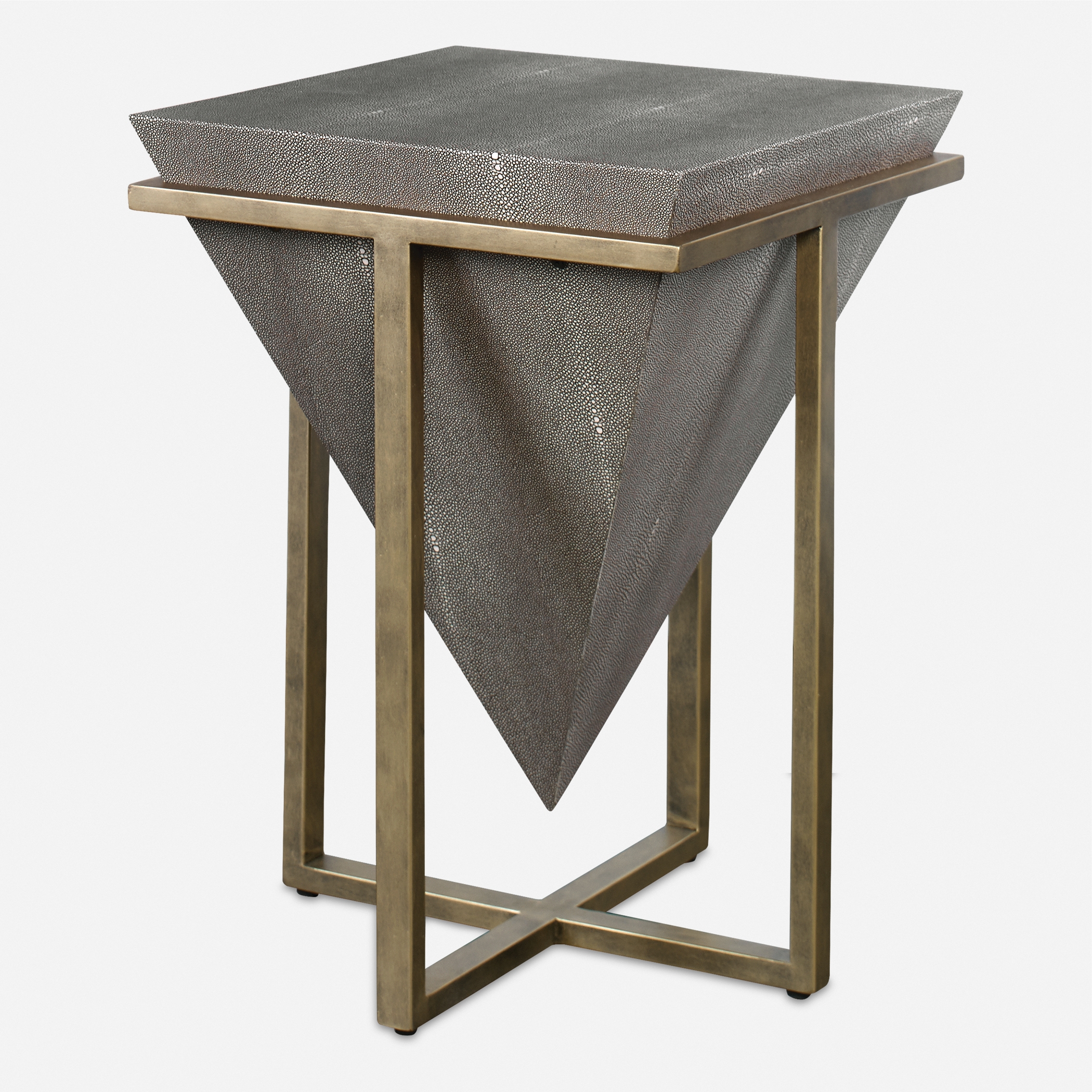 Bertrand Shagreen Accent Table - Image 0