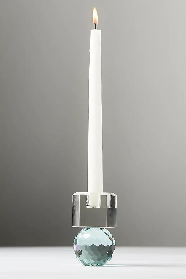 Cut Glass Candle Holder - Image 0