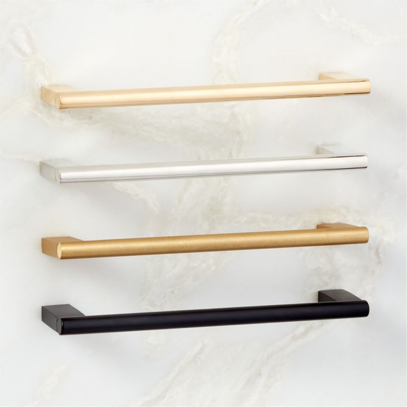 12'' Kela Unlacquered Brass Handle - Image 1