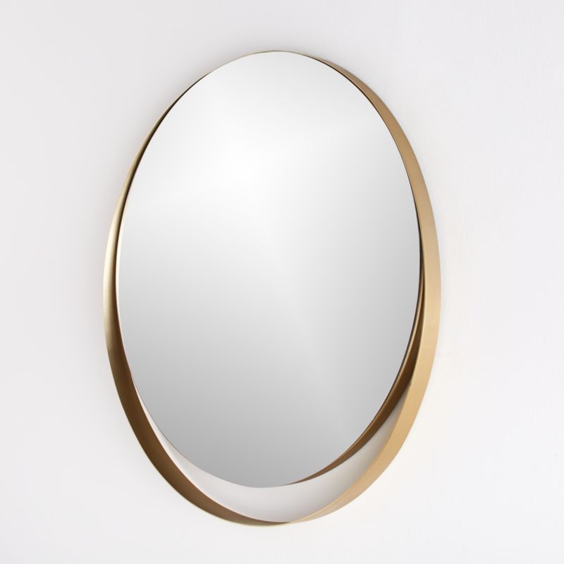Offset Circle Wall Mirror - Image 2