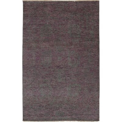 One-of-a-Kind Griswold Hand-Knotted Dark Magenta 5' x 9'11" Wool Area Rug - Image 0