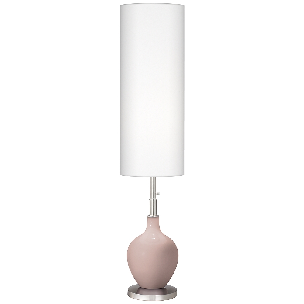 Color Plus Ovo 60" High Glamour Pink Floor Lamp - Image 0
