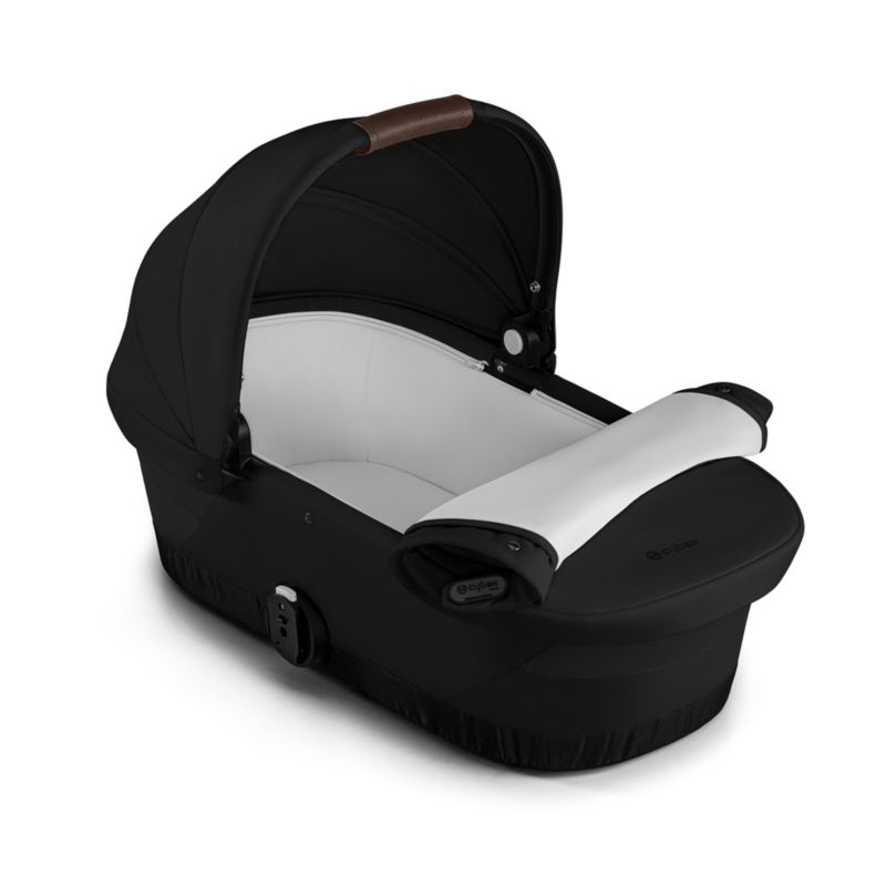 CYBEX Moon Black Gazelle S Modular Baby Stroller with Silver Frame - Image 1
