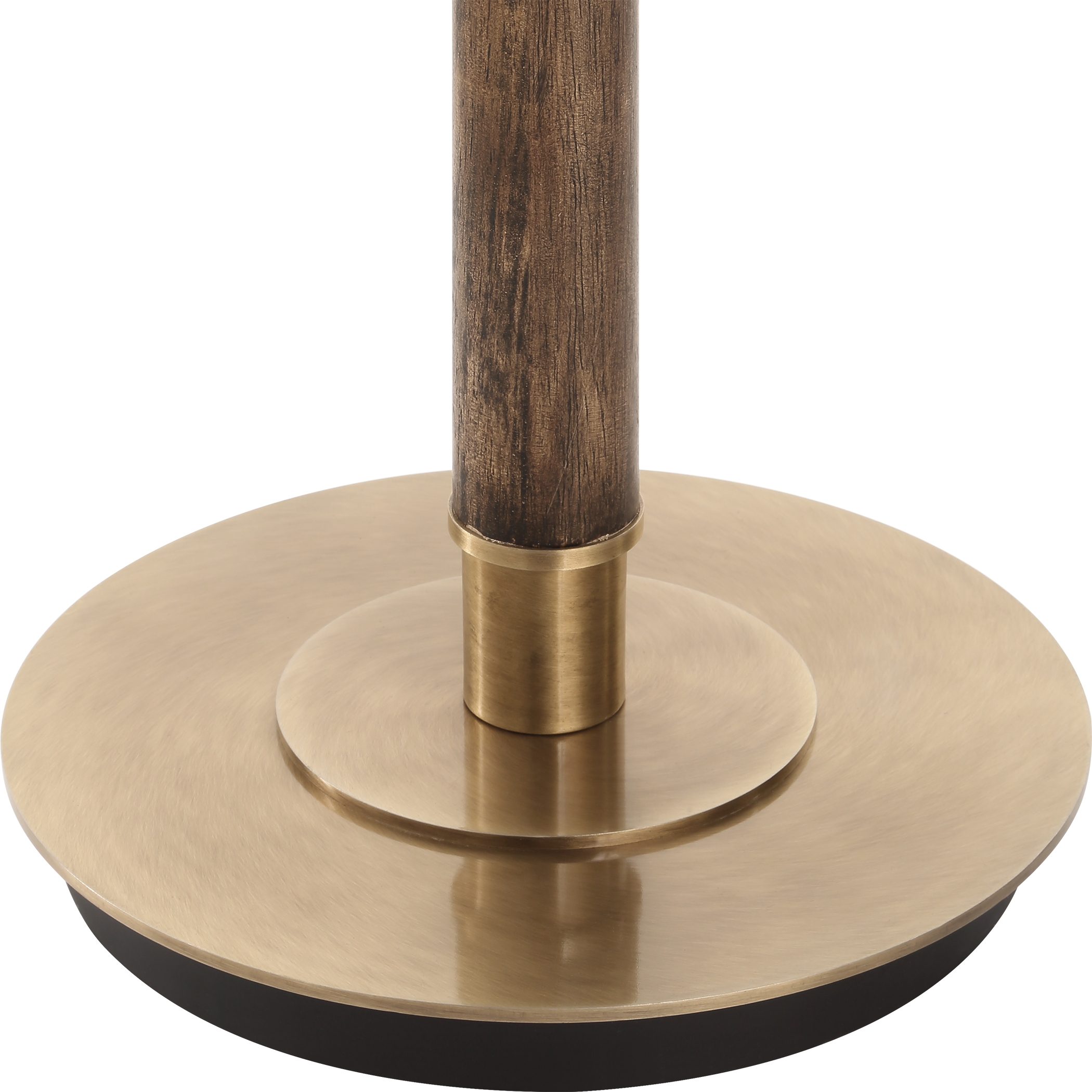 Keros Dark Oak Floor Lamp - Image 5
