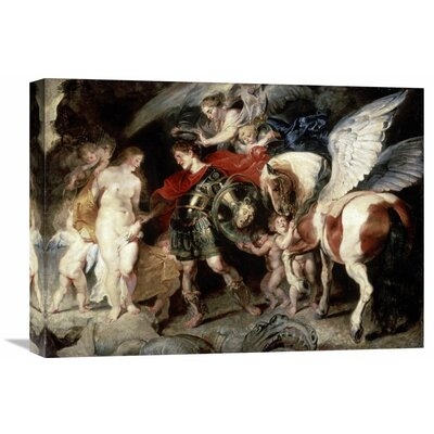 'Perseus Liberating Andromeda' by Peter Paul Rubens Painting Print on Wrapped Canvas - Image 0