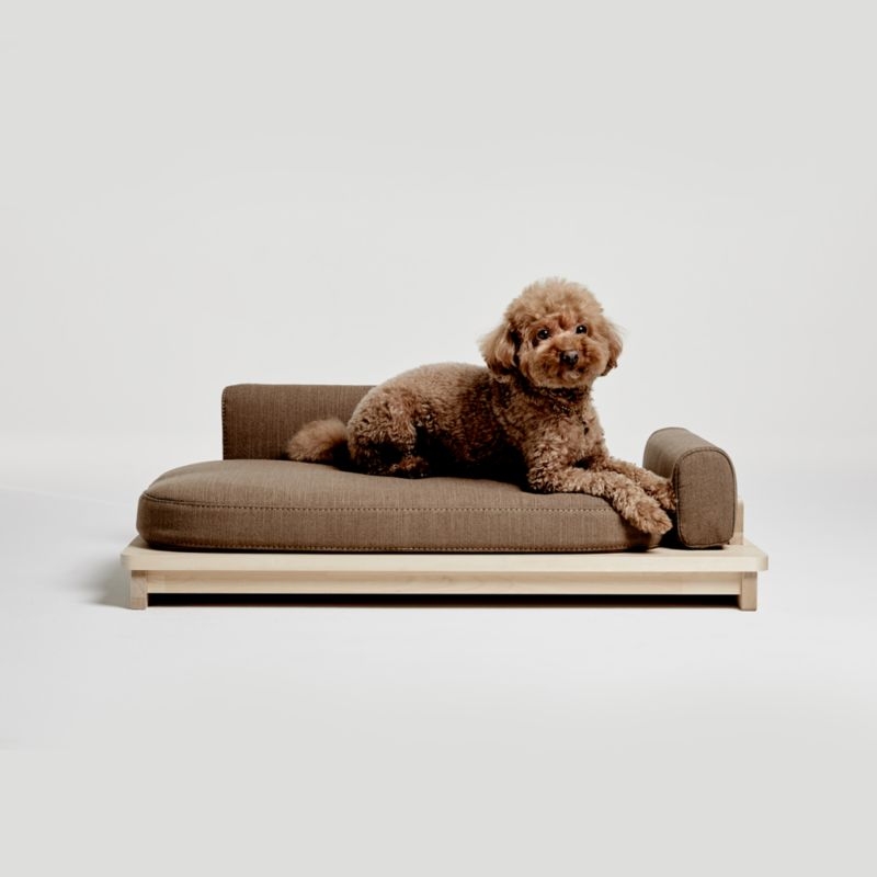 Linden Brown Medium Dog Day Bed - Image 2