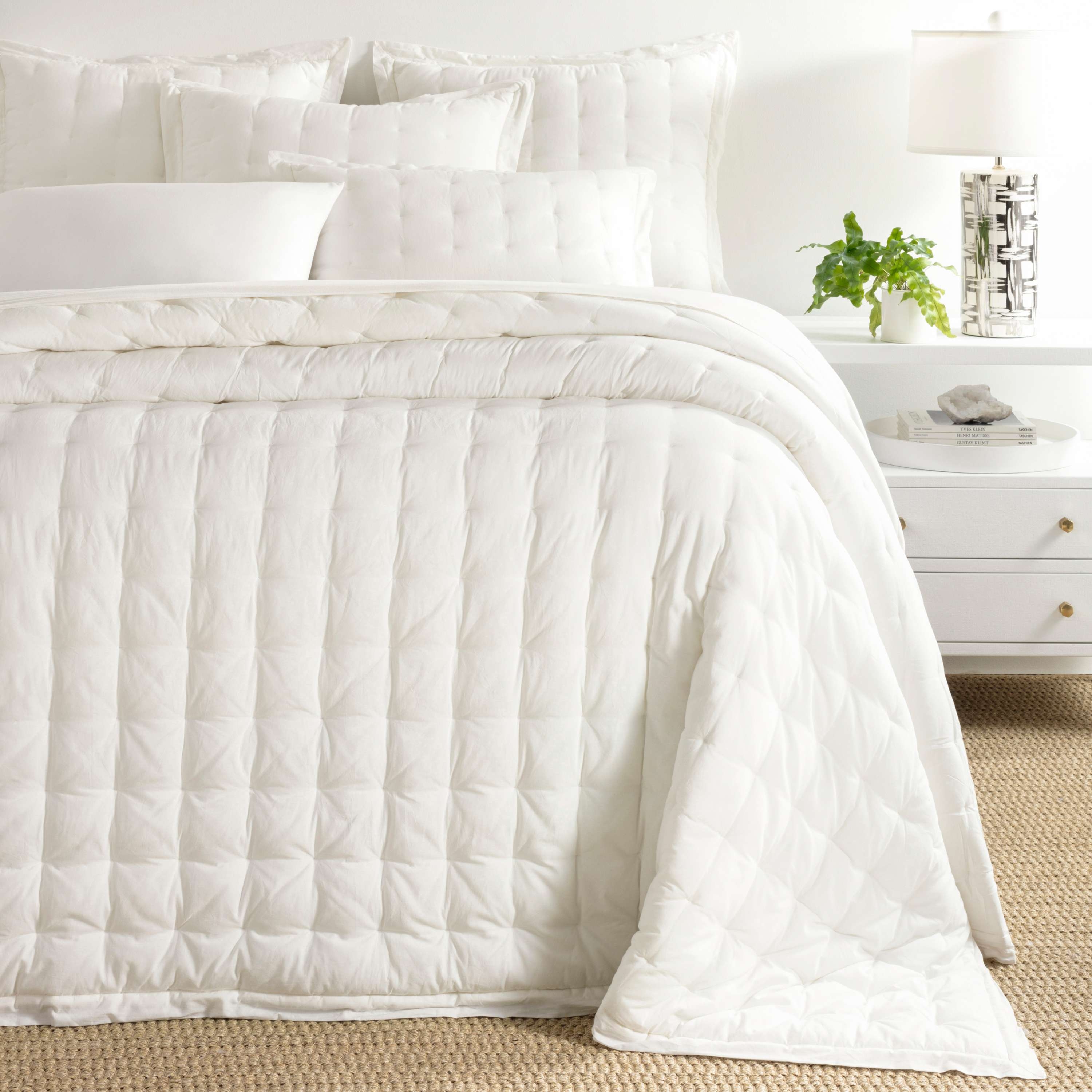 Cozy Cotton Ivory Puff - Image 0