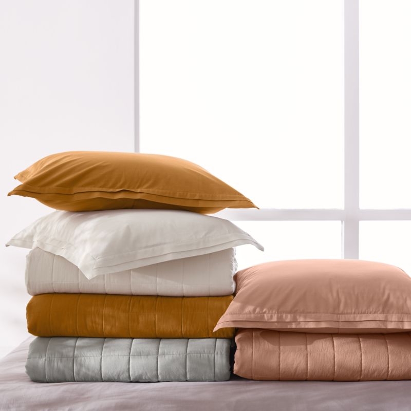 Mellow Blush King Quilted Sham - Image 1