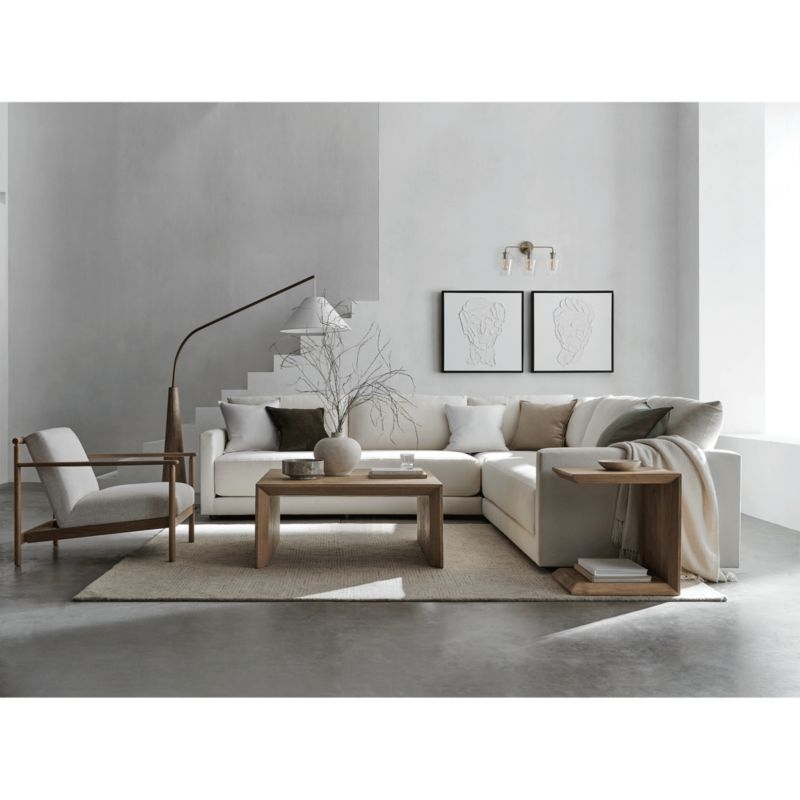 Baja Natural Solid Oak C Table, Set of 2 - Image 2