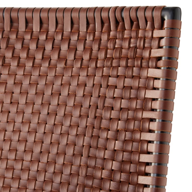 Morada Leather Weave Chair - Image 8