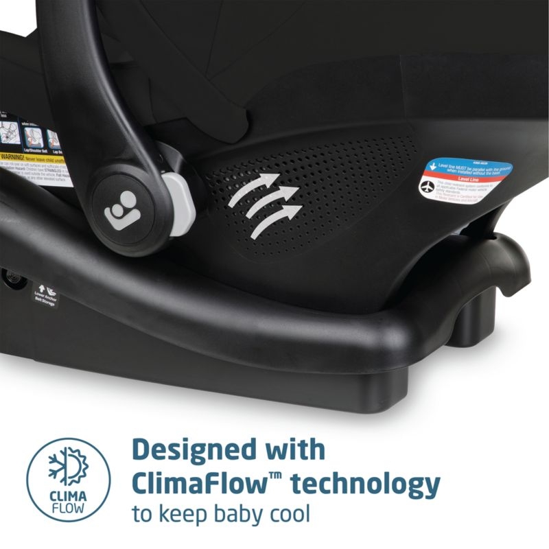 Maxi-Cosi ® Gia XP Luxe Midnight Black 3-Wheel Stroller & Mico ™ Luxe Infant Car Seat Travel System - Image 4