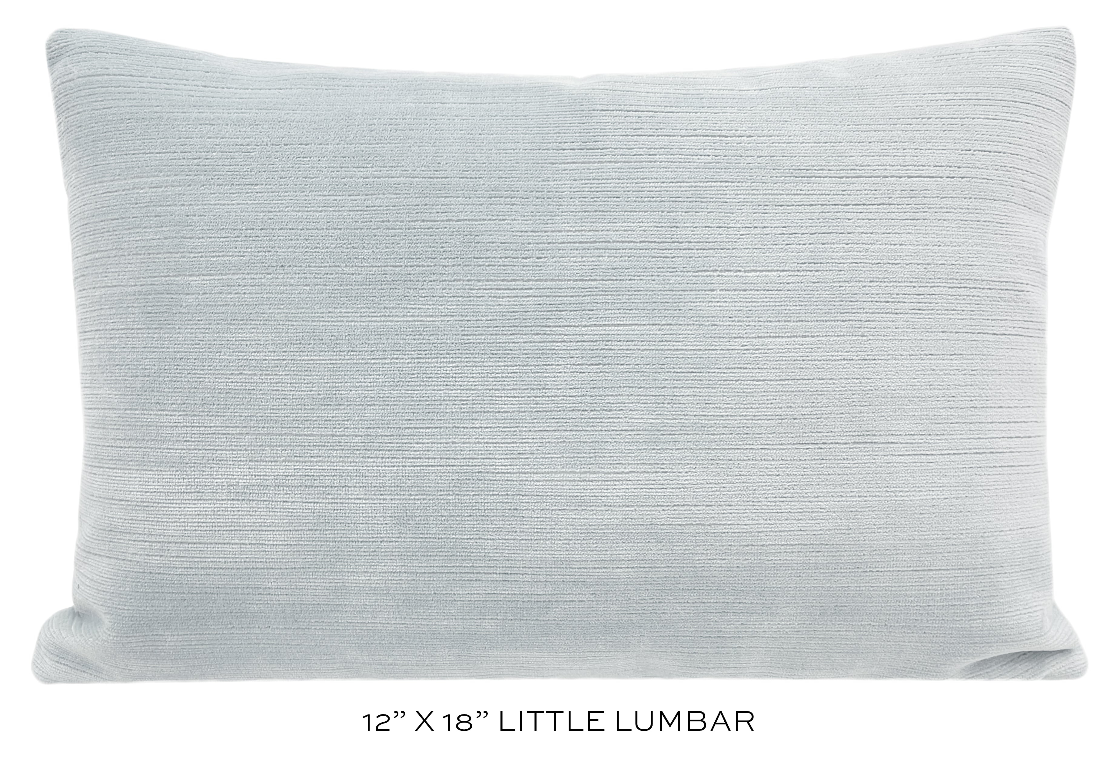 STRIE VELVET // MIST - BY THE YARD - Image 3