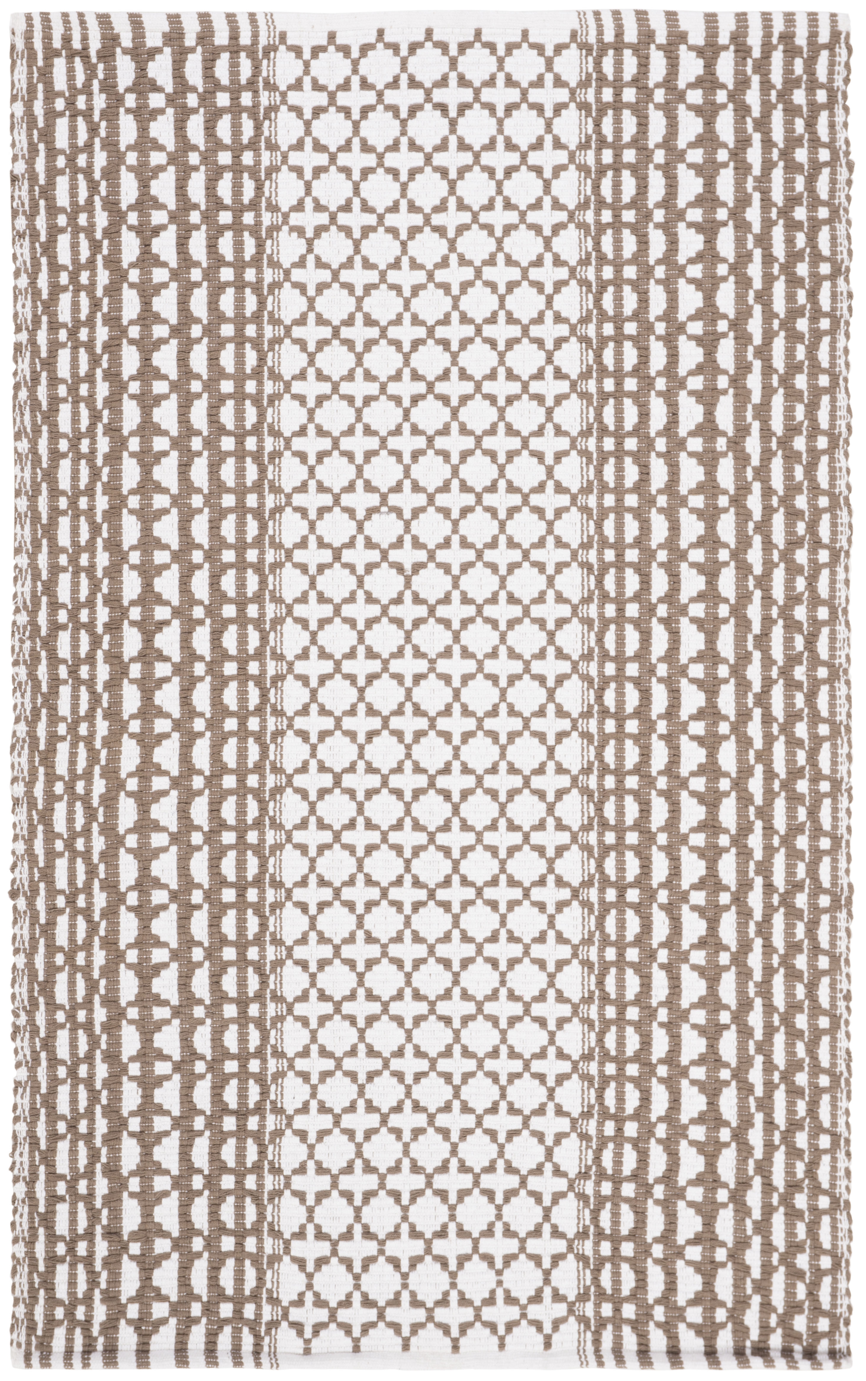 Arlo Home Hand Woven Area Rug, MTK617E, Taupe/Ivory,  3' X 5' - Image 0
