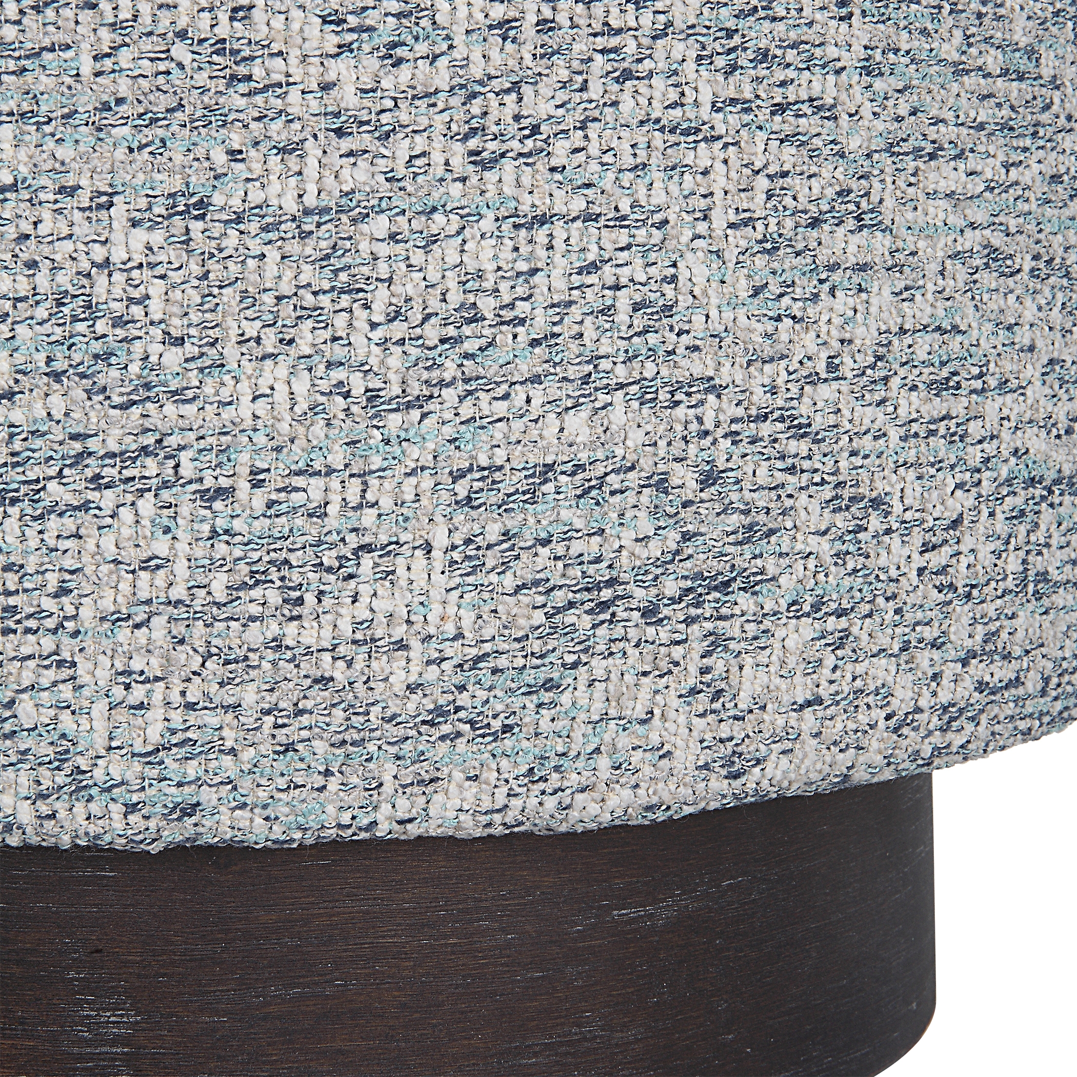 Avila Tweed Round Ottoman - Image 3