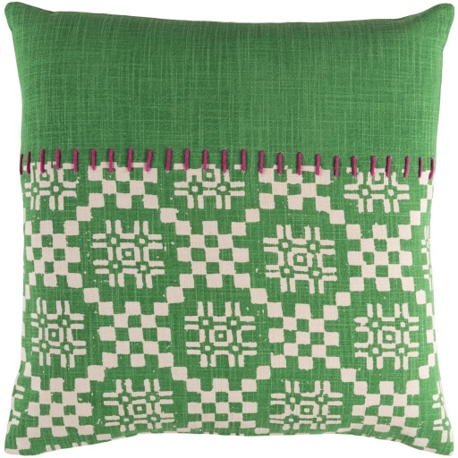 Delray DEA-001 18"L x 18"W Pillow Cover - Image 0