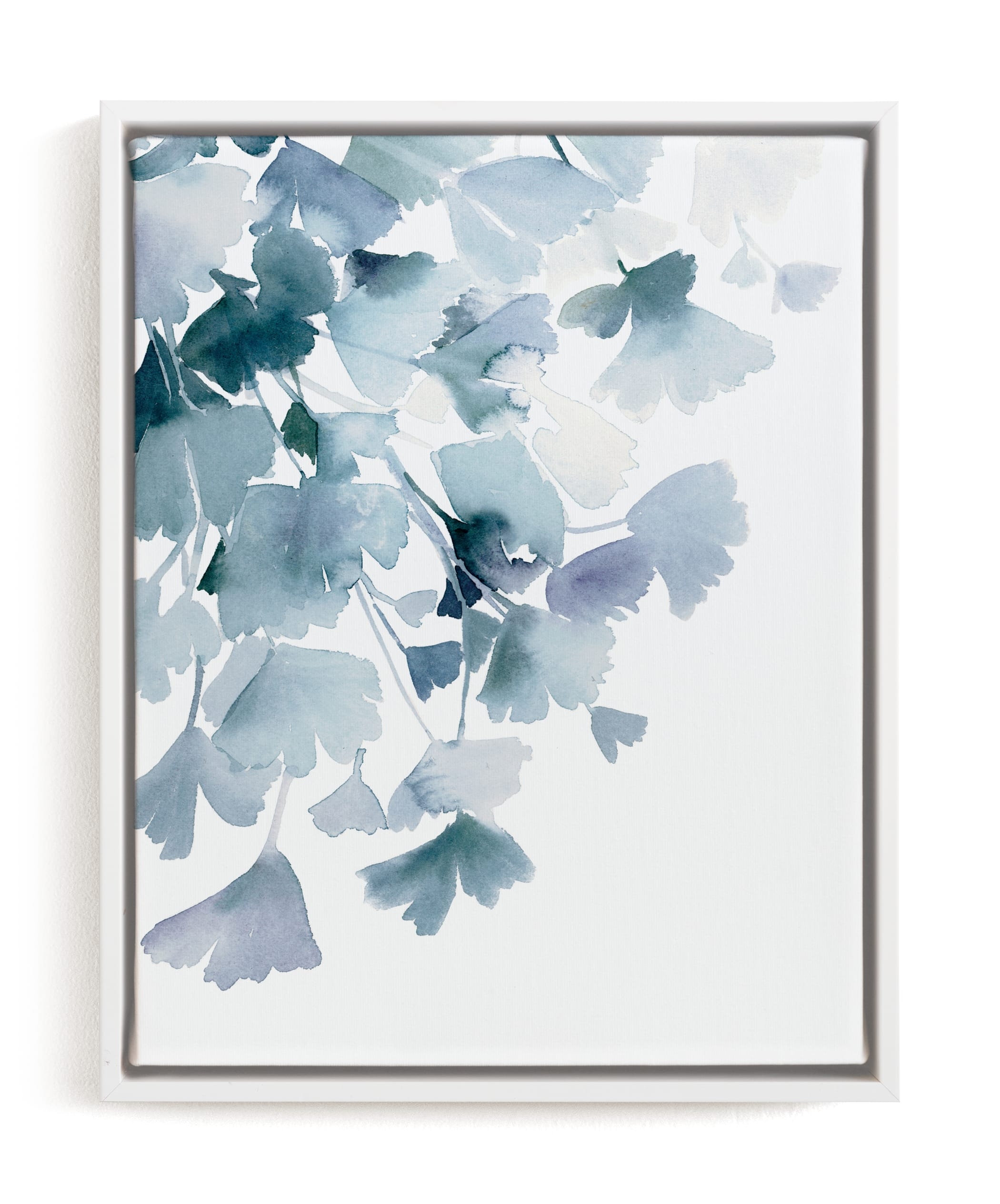 Blue Ginkgo Limited Edition Fine Art Print 1 - Image 0