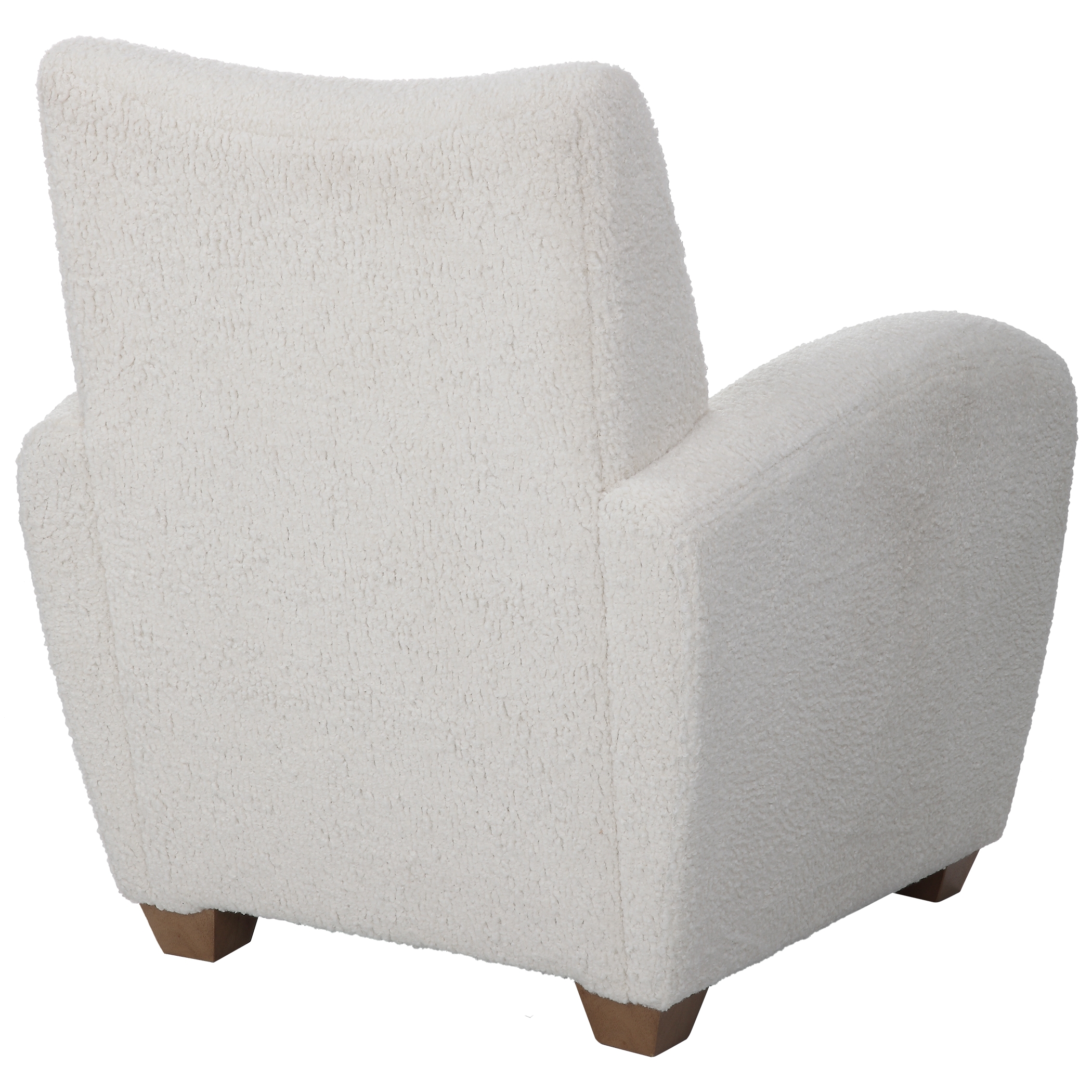 Teddy White Shearling Accent Chair - Image 6