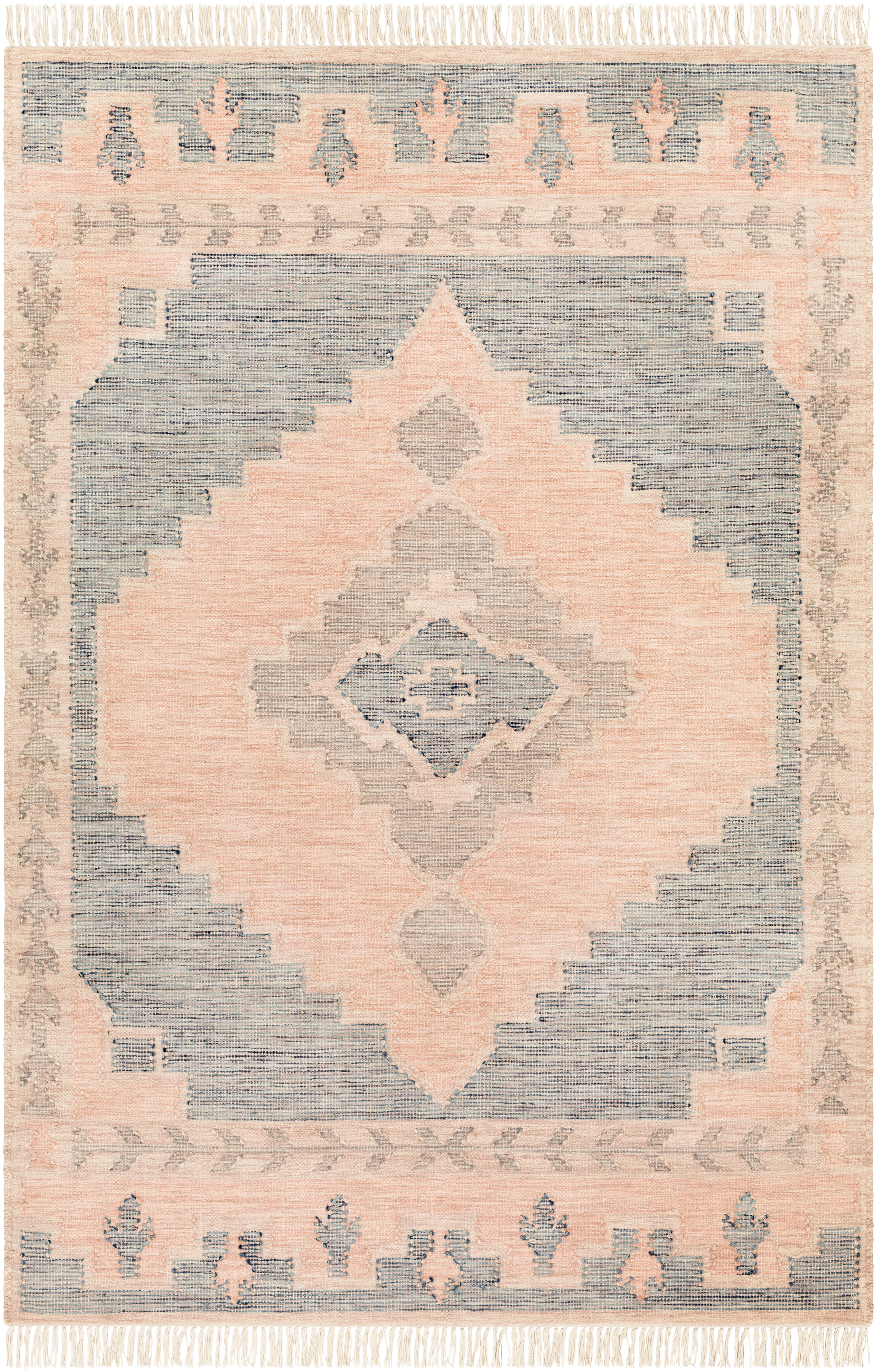 Valerie Beige Indoor 8' x 10' Handmade Rug - Image 0