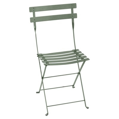 Fermob Outdoor Bistro Side Chair Frame, Set of 2, Steel, Cactus - Image 0