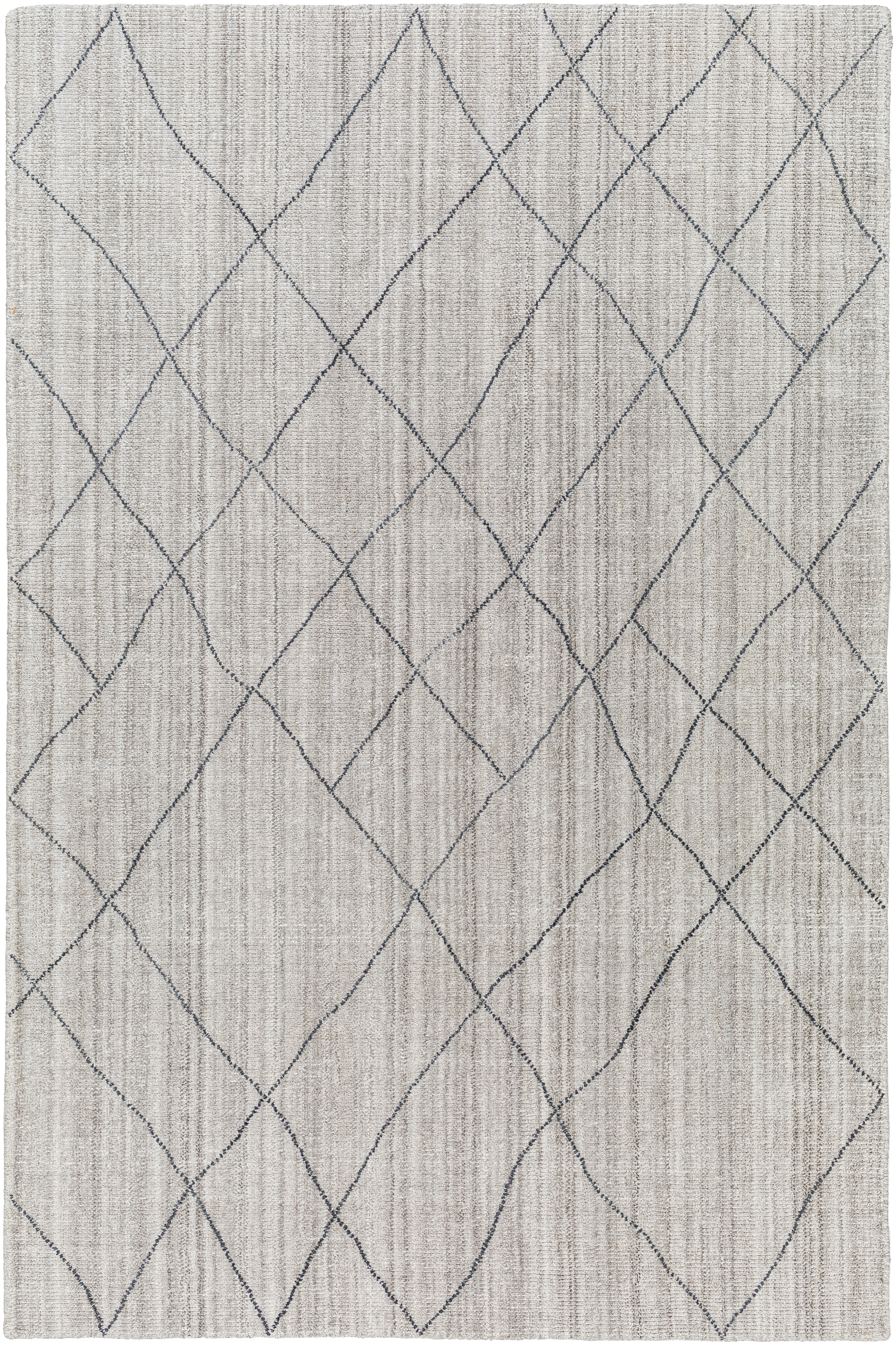 Highland Gray Indoor 5' x 7'6" Handmade Rug - Image 0