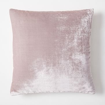Lush Velvet Pillow Cover, 24"x24", Golden Oak - Image 2