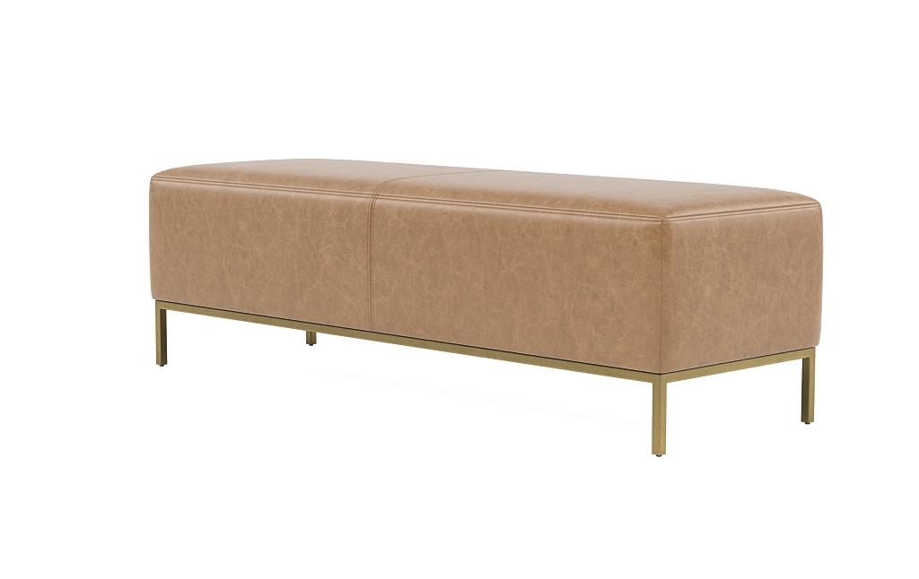 Miller Leather Bench - Image 2