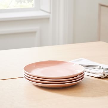 Organic Dinner Plate, Set of 4, Rose - Image 0