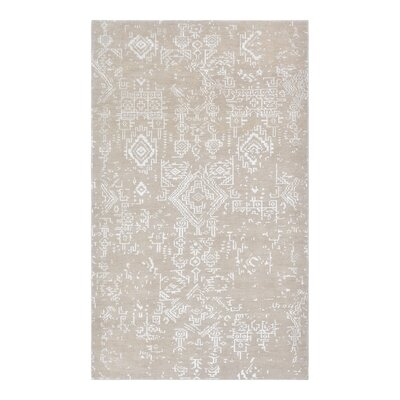 Justin Contemporary Transitional Hand-Knotted Area Rug - Image 0