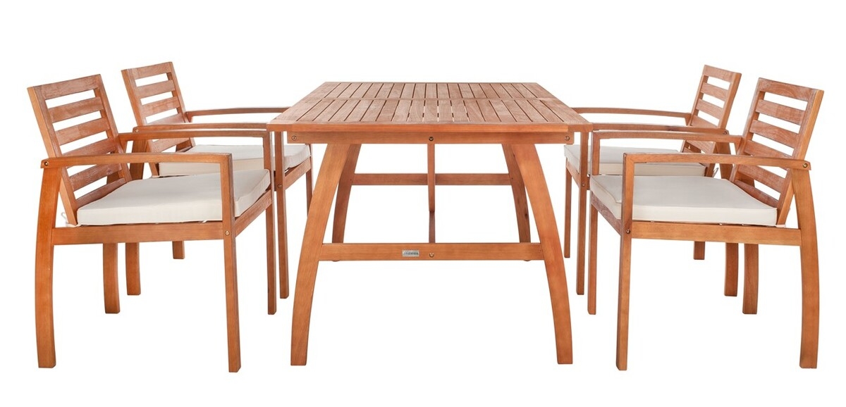 Venly Dining Set - Natural/Beige - Safavieh - Image 0