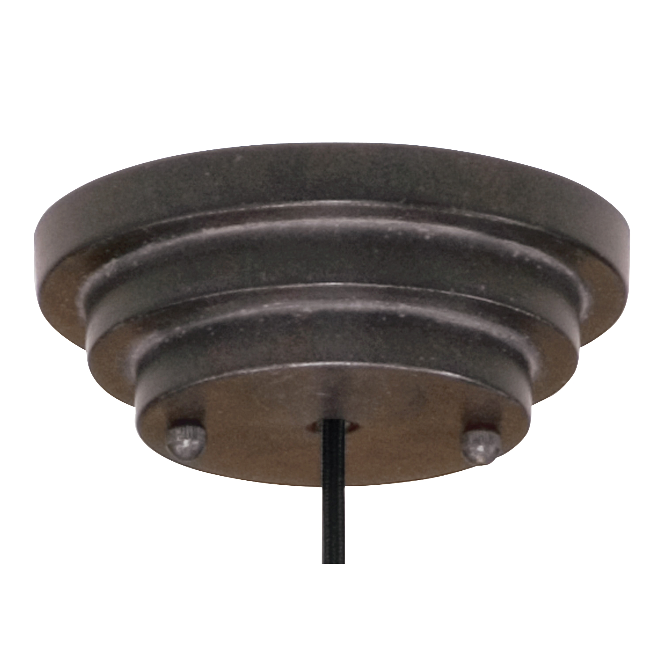 Alita Aged Black Drum Pendant - Image 2