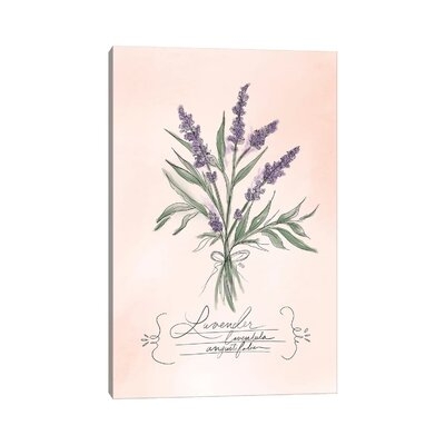 Lavender by Lily & Val - Wrapped Canvas Gallery-Wrapped Canvas Giclée - Image 0