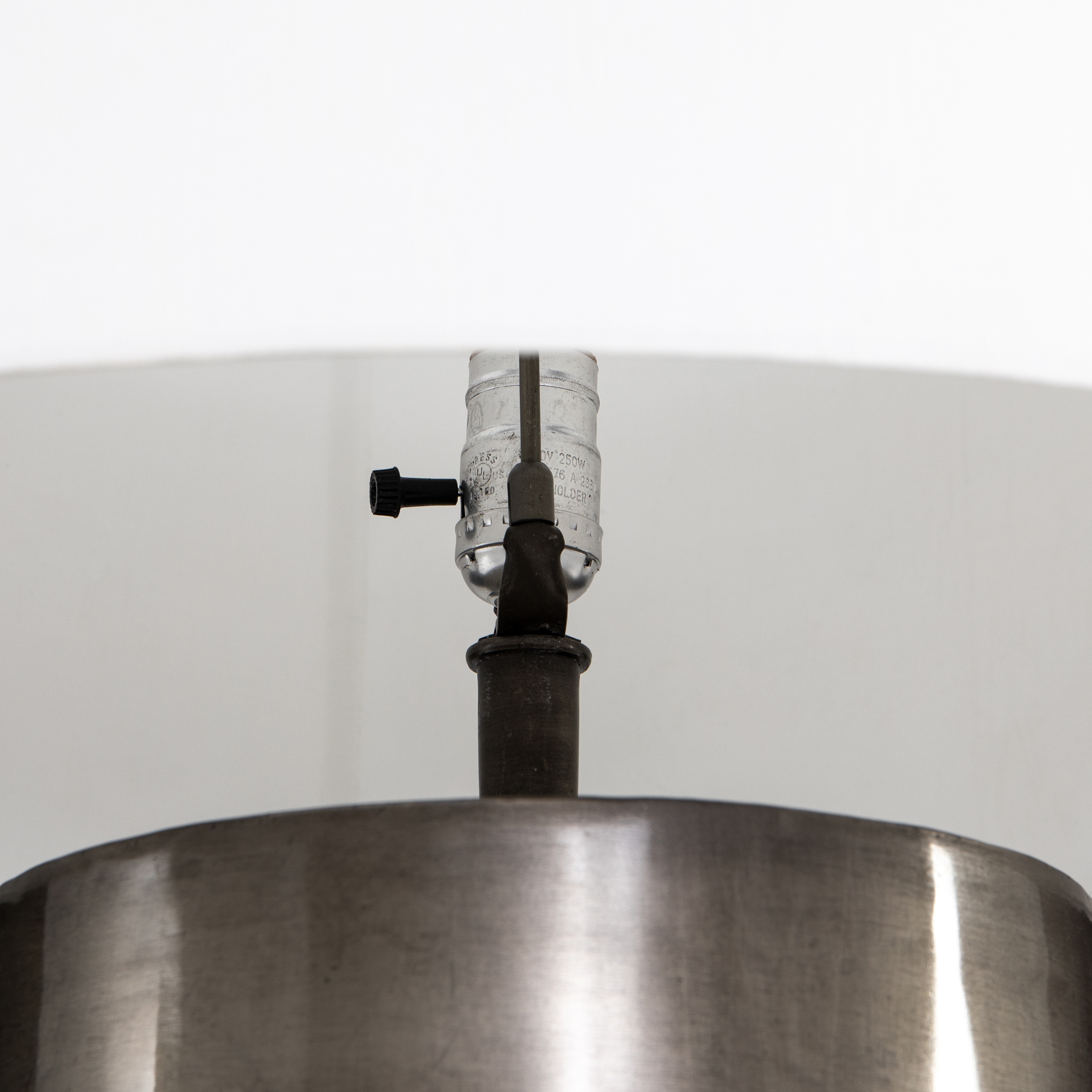 Cameron Floor Lamp-Ombre Antique Pewter - Image 7