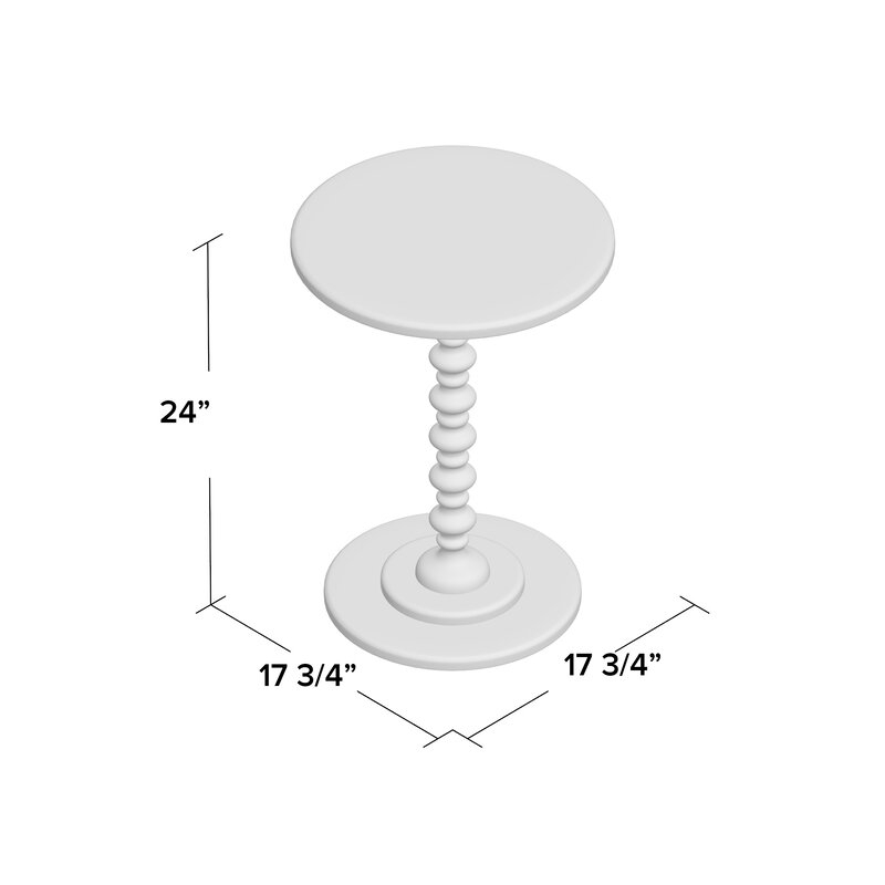 Mako Pedestal End Table - Image 2