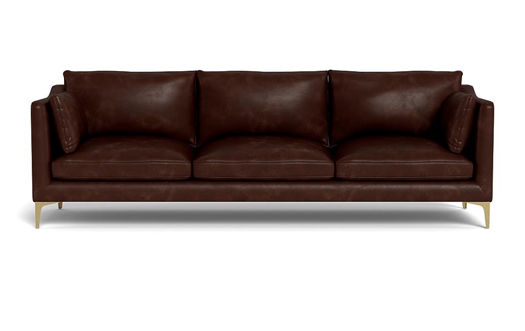 Caitlin Leather 3-Seat Sofa by The EverygirlÃ?Â® - Image 0