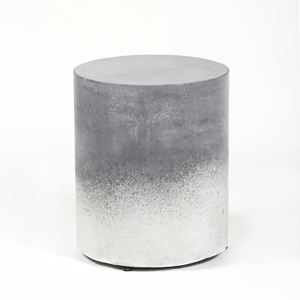 Manza Side Table Concrete Gray Side Table - Image 0