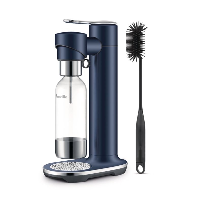 Breville ® InFizz Fusion Carbonation Machine with CO2 Canister in Damson Blue - Image 2