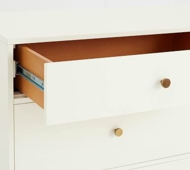 Delaney 6-Drawer Wide Dresser, White - Image 4