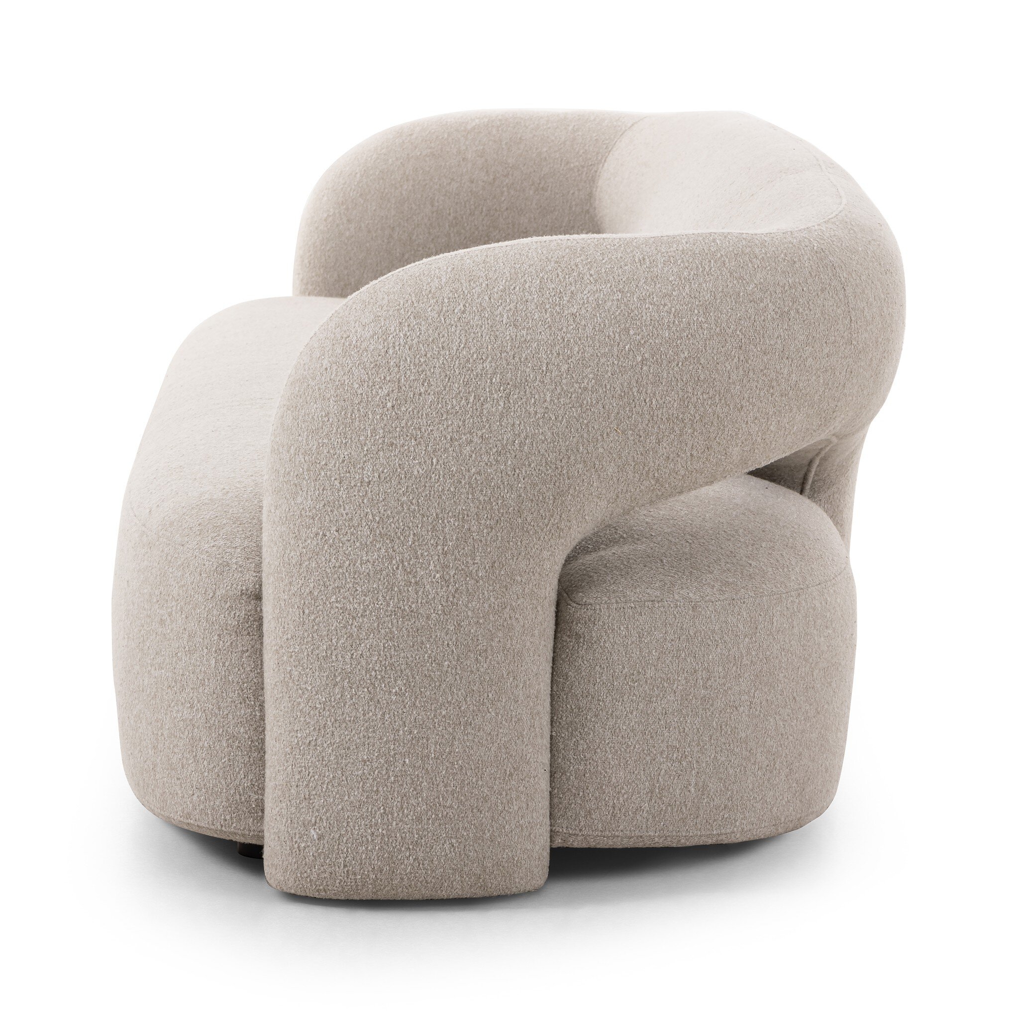 Mazie Sofa-94" - Crete Pebble - Image 3